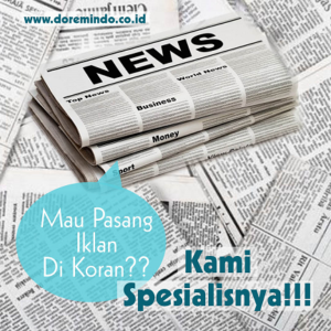 Pasang Iklan RUPS di Koran