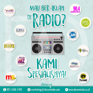 Pasang Iklan di Radio