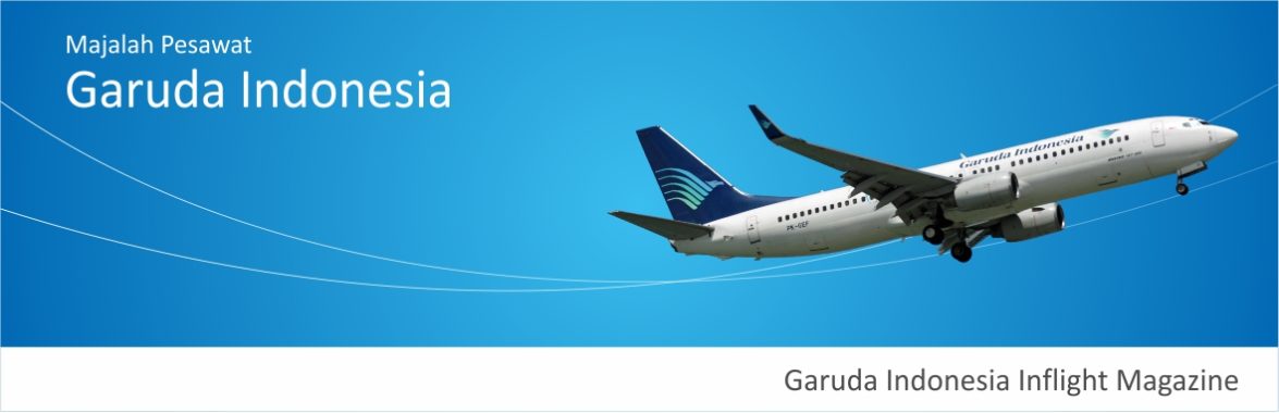 Majalah Pesawat COLOURS Garuda Indonesia