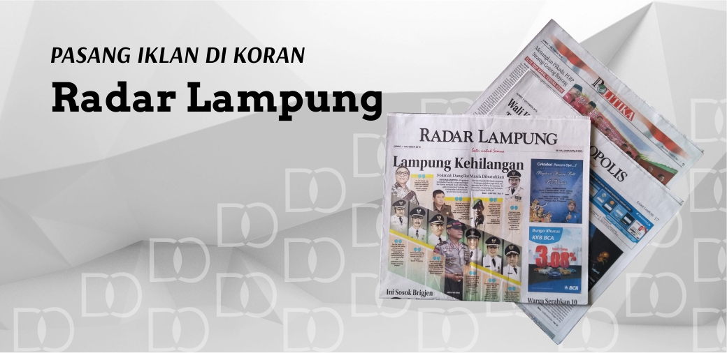 Pasang Iklan Koran Radar Lampung